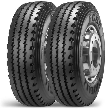 Kit 2 Pneu Pirelli Aro 22,5 295/80r22.5 152/148 L TL FG88 Kit 2 Pneu Pirelli Aro 22,5 295/80r22.5 152/148 L TL FG88