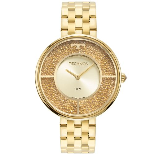 Relógio Technos Feminino Crystal Dourado - 2025LTS/1X 2025LTS/1X Relógio Technos Feminino Crystal Dourado - 2025LTS/1X 2025LTS/1X