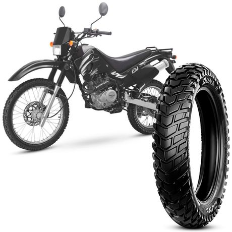 Pneu Moto Traxx FLY 125 Levorin Aro 17 120/90-17 64S Traseiro Duna II Pneu Moto Traxx FLY 125 Levorin Aro 17 120/90-17 64S Traseiro Duna II