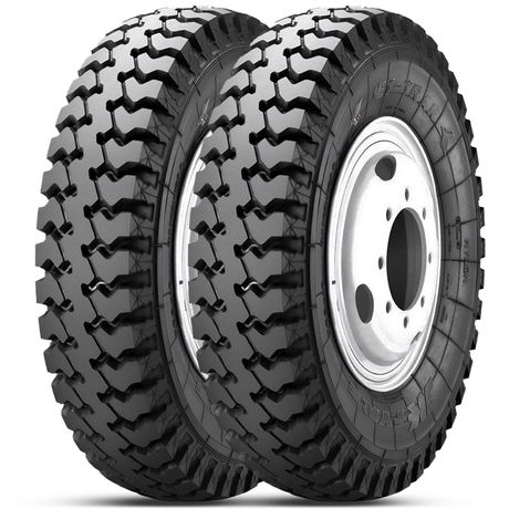 Kit 2 Pneu Aro 20 10.00-20 JK Tyre 146/142K 16PR TT JET TRAK Kit 2 Pneu Aro 20 10.00-20 JK Tyre 146/142K 16PR TT JET TRAK
