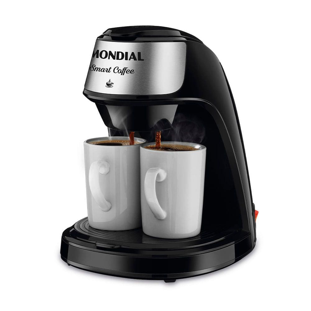 Cafeteira Mondial 2 xícaras Smart Coffee C-42-2X-BI - 110V Cafeteira Mondial 2 xícaras Smart Coffee C-42-2X-BI - 110V