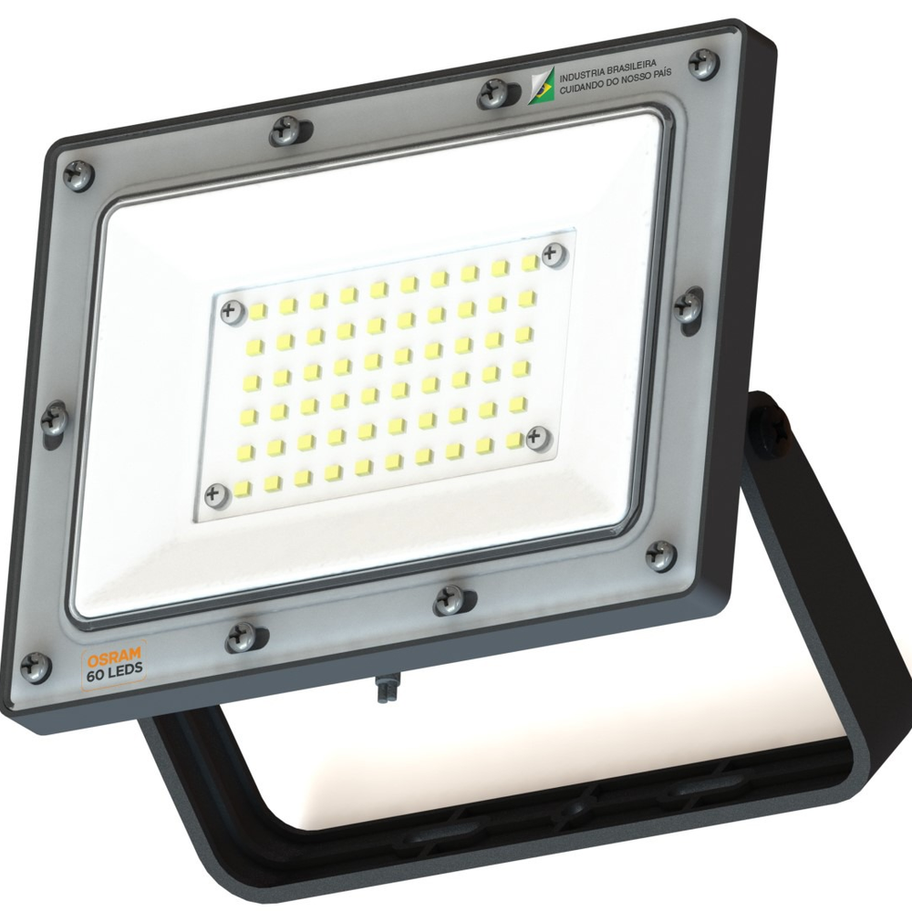 REFLETOR 100W LED OSRAM 9000LM BIVOLT SLIM 6500K RESISTENTE ÁGUA REFLETOR 100W LED OSRAM 9000LM BIVOLT SLIM 6500K RESISTENTE ÁGUA