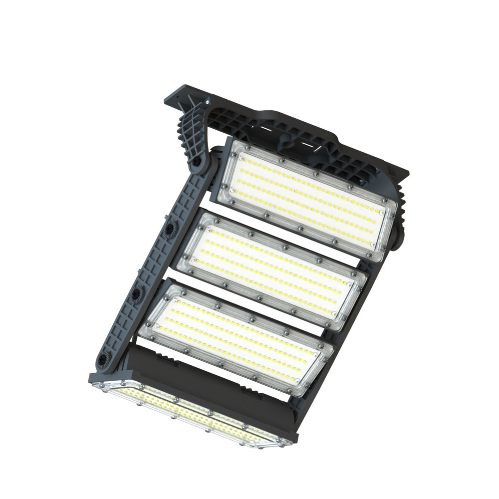 Refletor Holofote LED Preto 500W Osram 42000lm IP66 Combate Refletor Holofote LED Preto 500W Osram 42000lm IP66 Combate