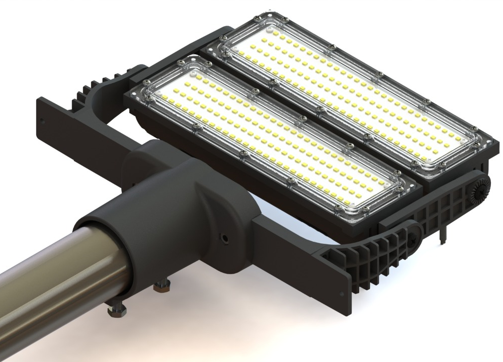 Luminária Pública 200w Led Osram Branco Frio18000lm Bivolt Luminária Pública 200w Led Osram Branco Frio18000lm Bivolt