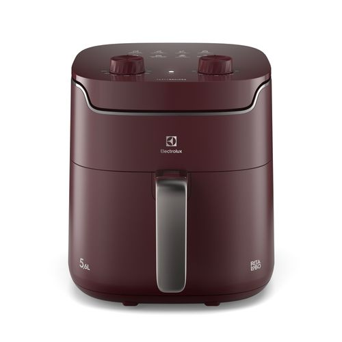 Air Fryer Electrolux p/ Rita Lobo 5,6L Vermelha Escura Efficient Economia de Energia 1400W (EAF41) Air Fryer Electrolux p/ Rita Lobo 5,6L Vermelha Escura Efficient Economia de Energia 1400W (EAF41)