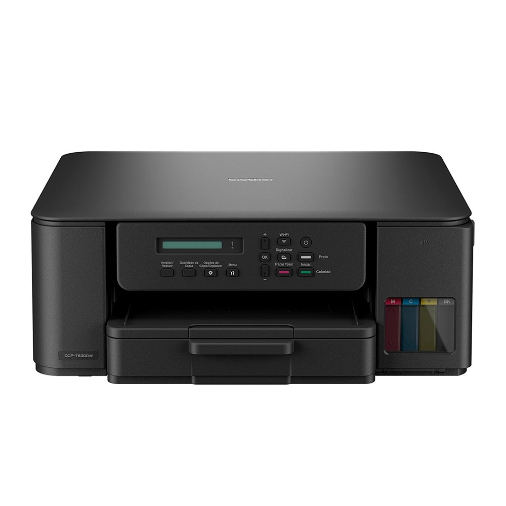 Multifuncional Brother DCPT530DW - Jato de Tinta Colorido, Wi-Fi, Bivolt Multifuncional Brother DCPT530DW - Jato de Tinta Colorido, Wi-Fi, Bivolt