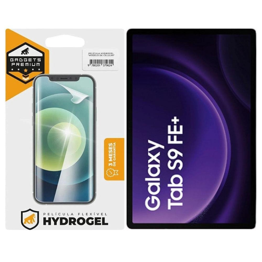 Pelicula para Samsung Galaxy Tab S9 FE Plus - Hydrogel HD - Gshield Pelicula para Samsung Galaxy Tab S9 FE Plus - Hydrogel HD - Gshield