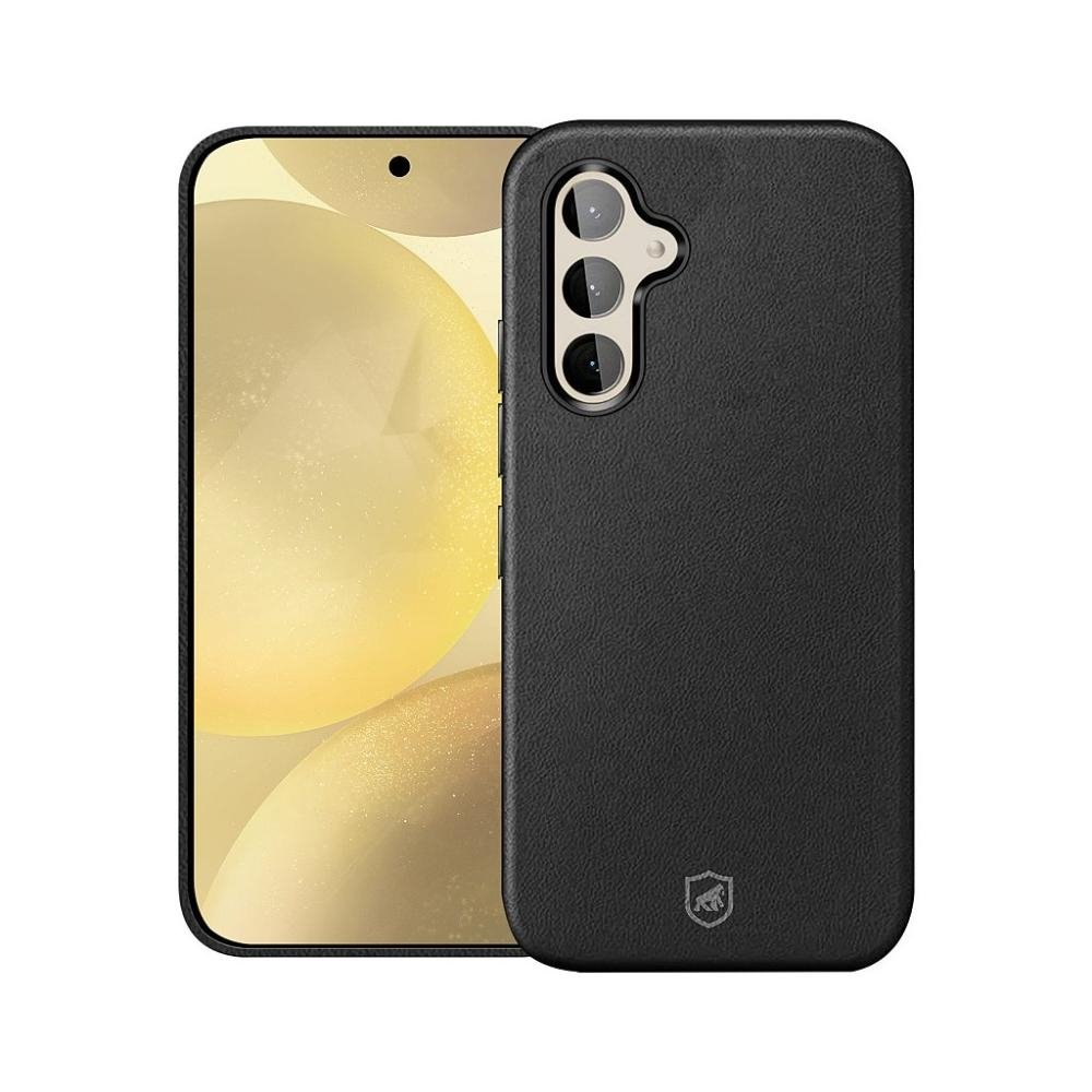 Capa case capinha para Samsung Galaxy S24 - Couro Dual Magsafe - Preta - Gshield Capa case capinha para Samsung Galaxy S24 - Couro Dual Magsafe - Preta - Gshield