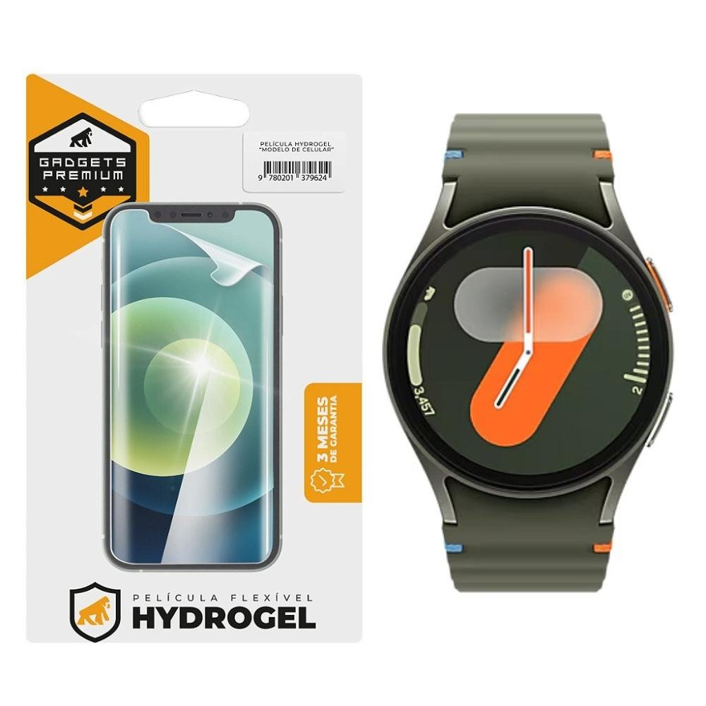 Pelicula para Samsung Galaxy Watch 7 40mm - Hydrogel HD - Gshield Pelicula para Samsung Galaxy Watch 7 40mm - Hydrogel HD - Gshield