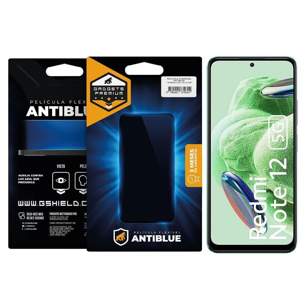 Pelicula para Redmi Note 12 5G - AntiBlue - Gshield