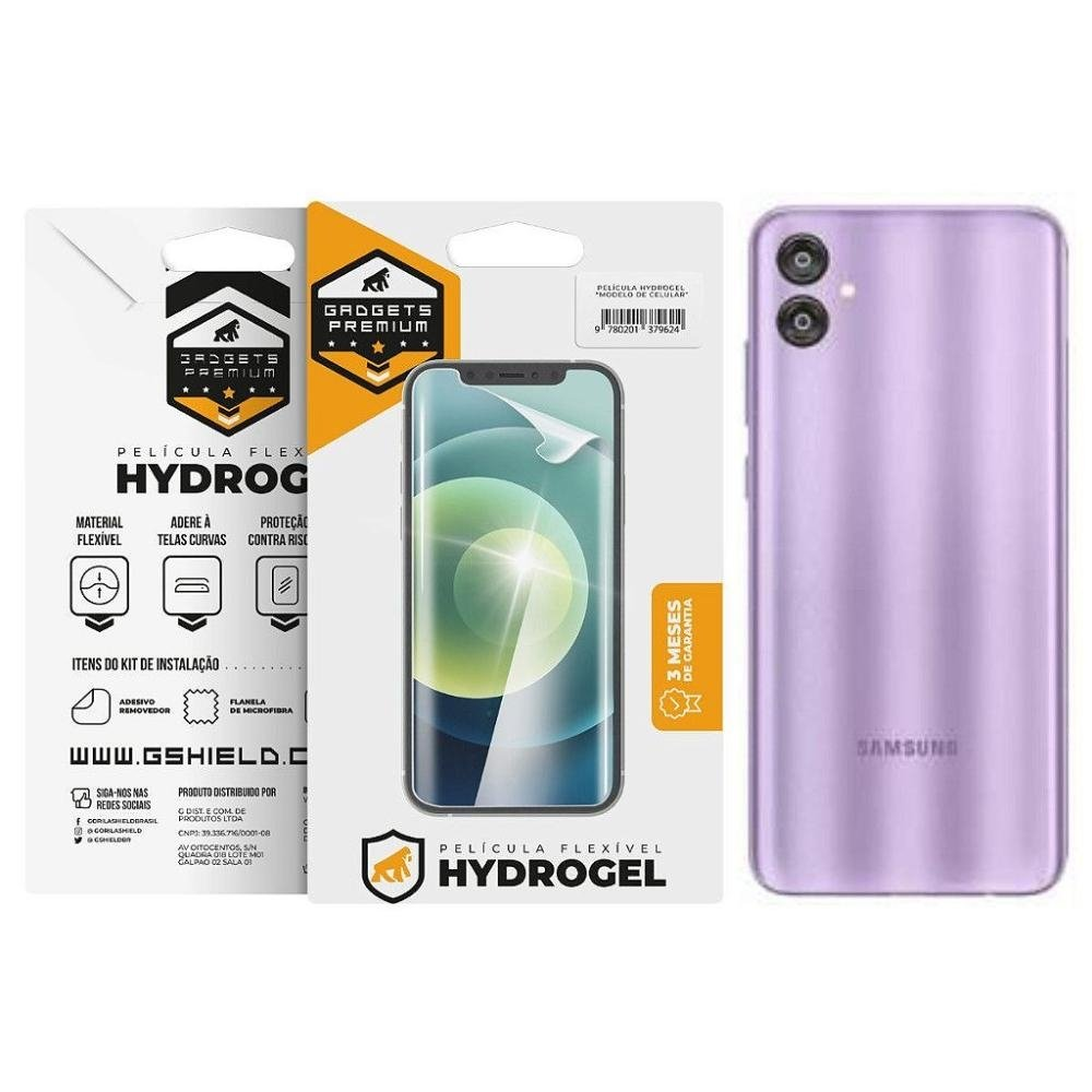 Pelicula para Samsung Galaxy F04-Traseira HydrogelHD-Gshield Pelicula para Samsung Galaxy F04-Traseira HydrogelHD-Gshield