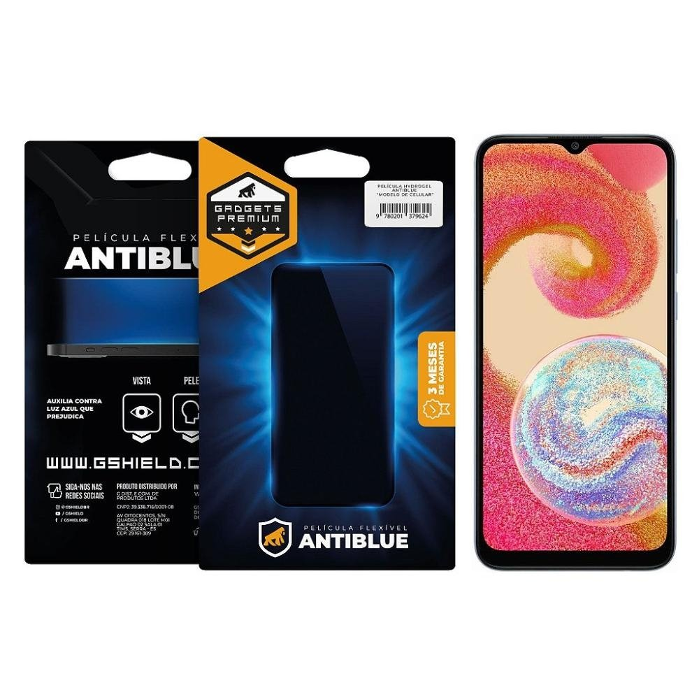 Pelicula para Samsung Galaxy A04e - AntiBlue - Gshield Pelicula para Samsung Galaxy A04e - AntiBlue - Gshield