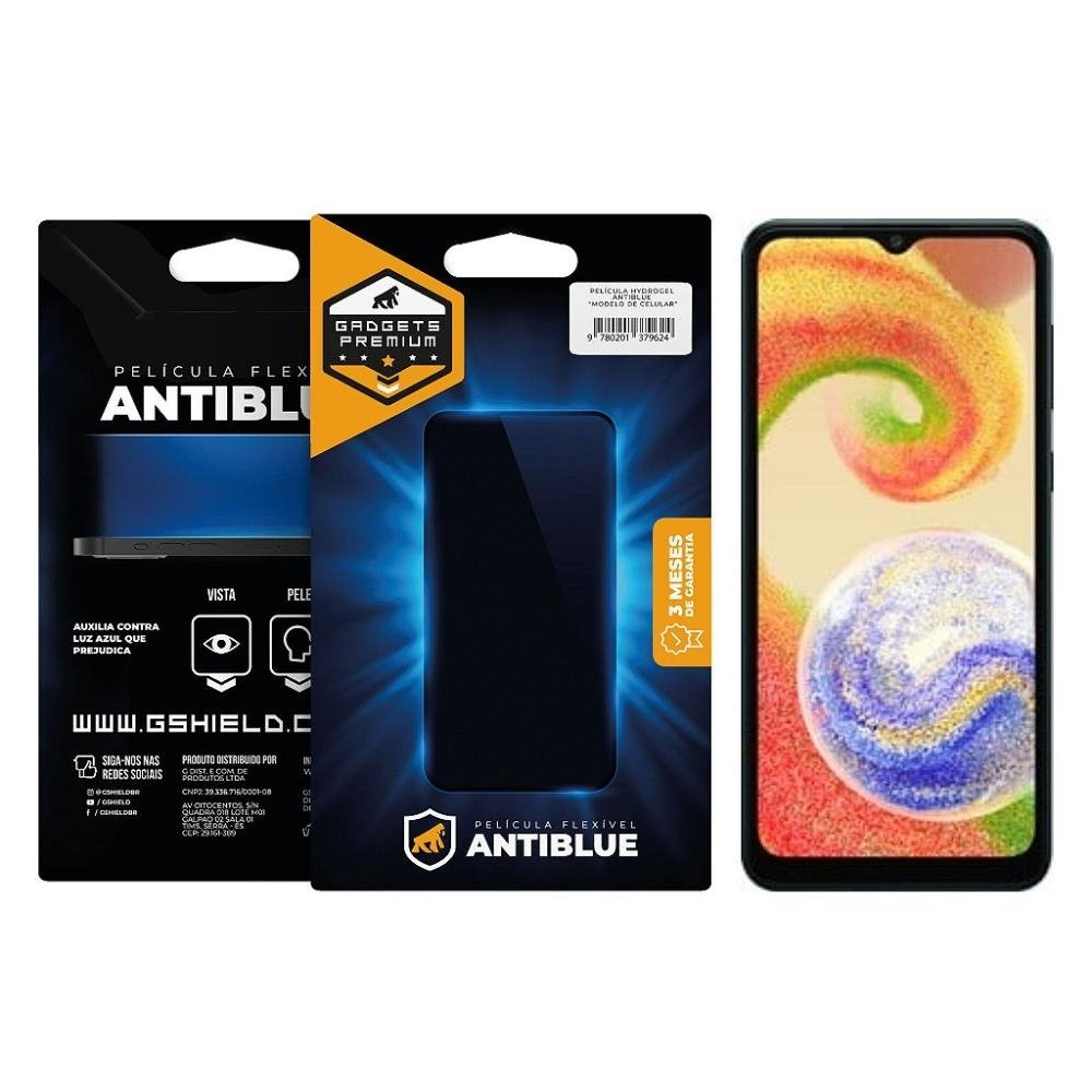 Pelicula para Samsung Galaxy A04 - AntiBlue - Gshield Pelicula para Samsung Galaxy A04 - AntiBlue - Gshield