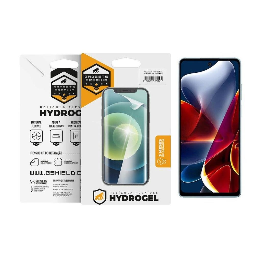 Pelicula para Motorola Moto Edge S30 - Hydrogel HD - Gshield Pelicula para Motorola Moto Edge S30 - Hydrogel HD - Gshield