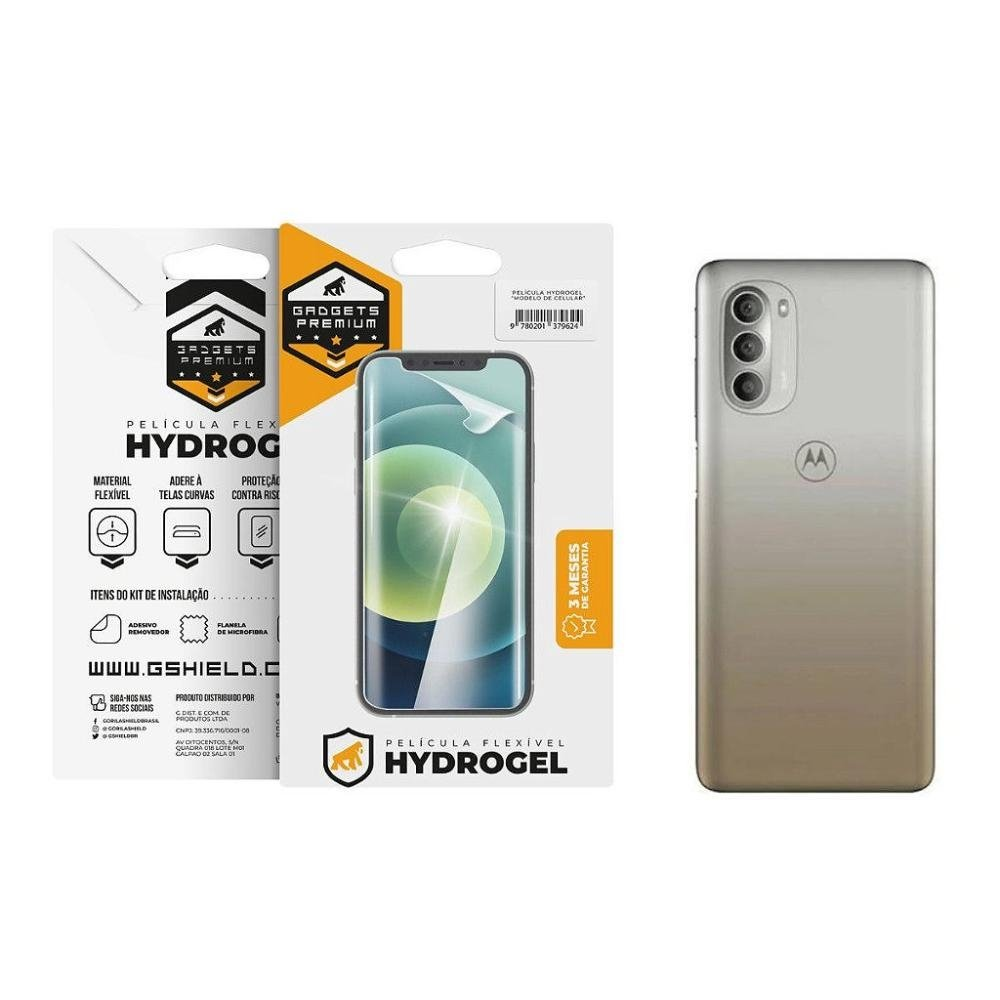 Pelicula para Motorola Moto G51 - Traseira Hydrogel HD- Gshield Pelicula para Motorola Moto G51 - Traseira Hydrogel HD- Gshield