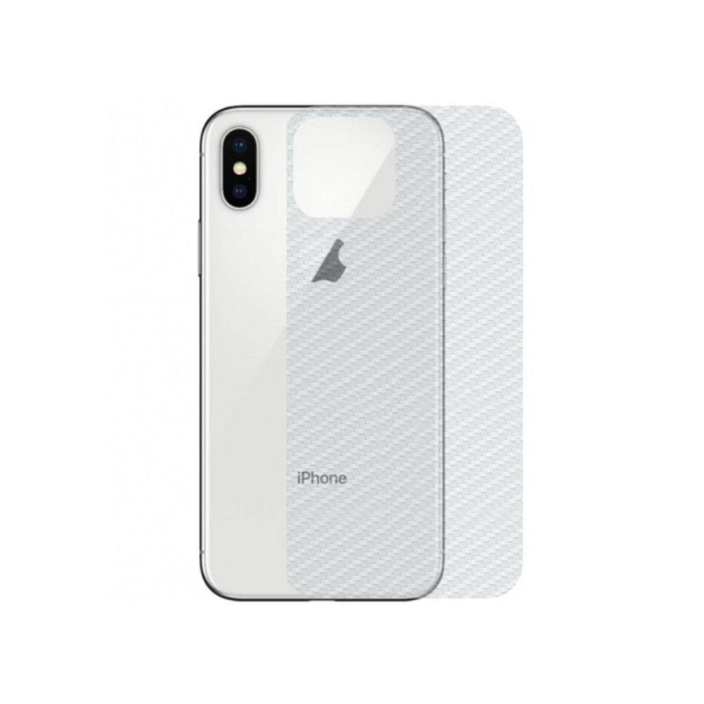 Pelicula para iPhone X / XS - Traseira de Fibra de Carbono - Gshield Pelicula para iPhone X / XS - Traseira de Fibra de Carbono - Gshield