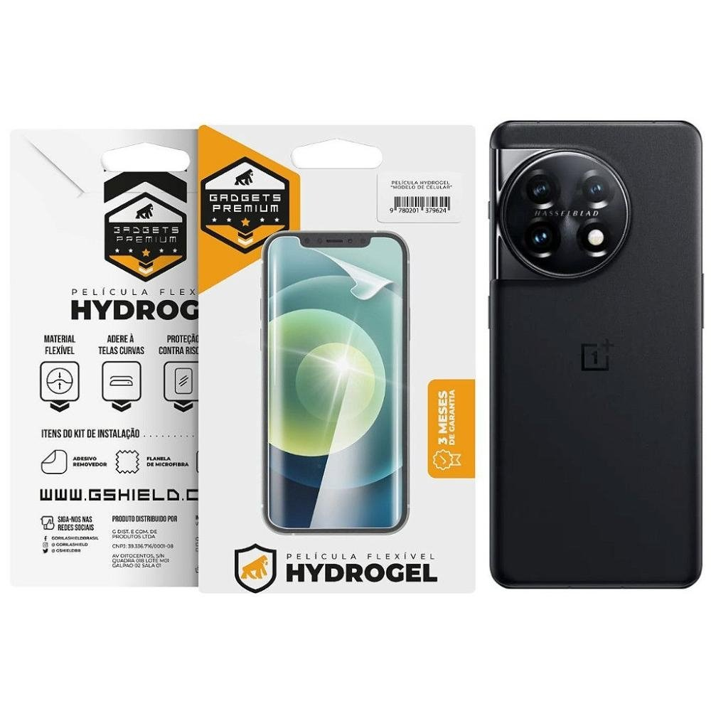 Pelicula para OnePlus 11 - Traseira Hydrogel HD - Gshield Pelicula para OnePlus 11 - Traseira Hydrogel HD - Gshield