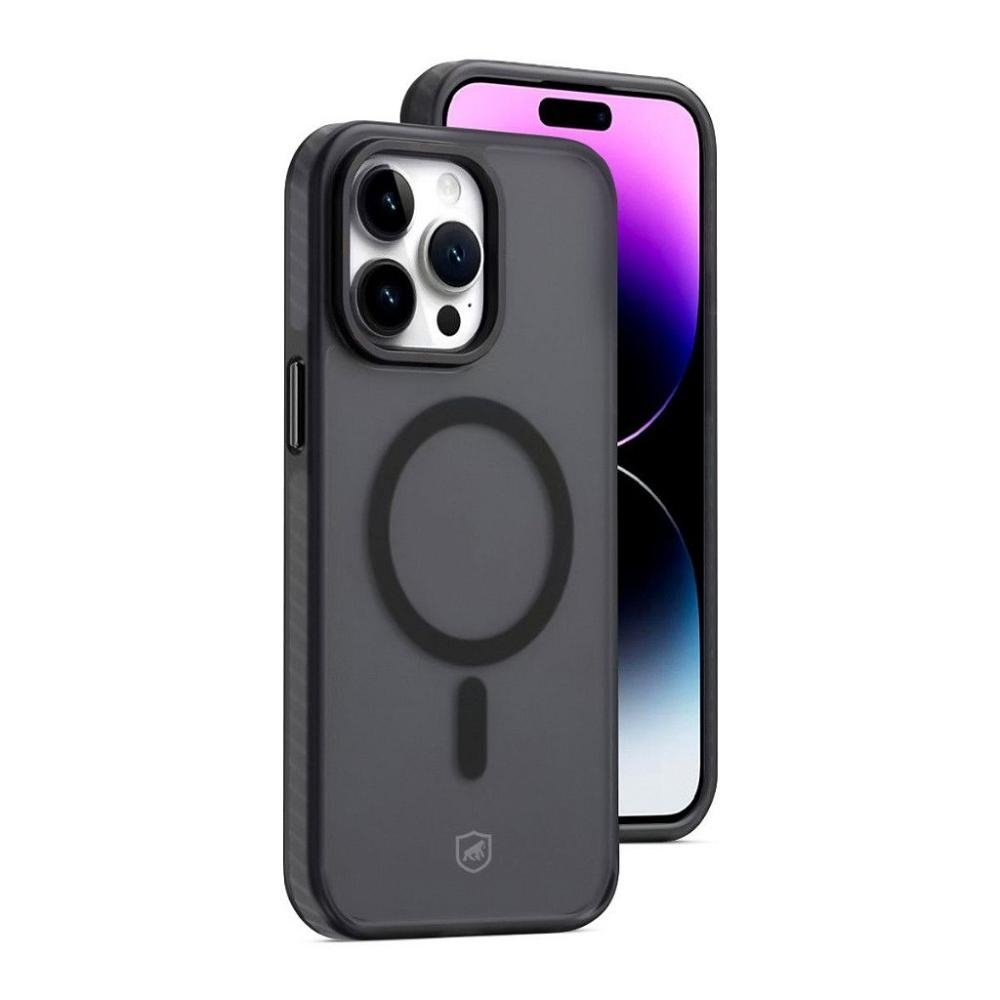 Capa MagSafe Pro para iPhone 14 Pro - Preta - Gshield Capa MagSafe Pro para iPhone 14 Pro - Preta - Gshield