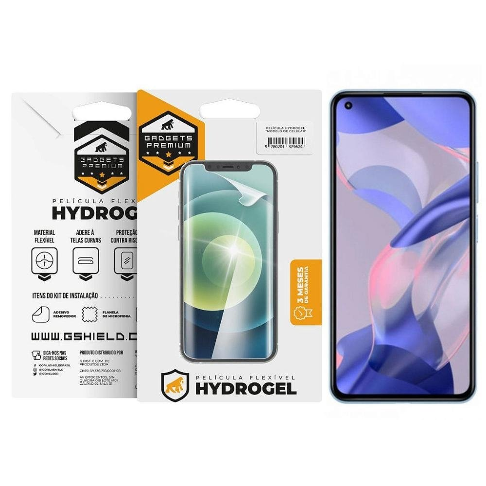 Pelicula para Xiaomi 11 Lite 5G NE - Hydrogel HD - Gshield Pelicula para Xiaomi 11 Lite 5G NE - Hydrogel HD - Gshield