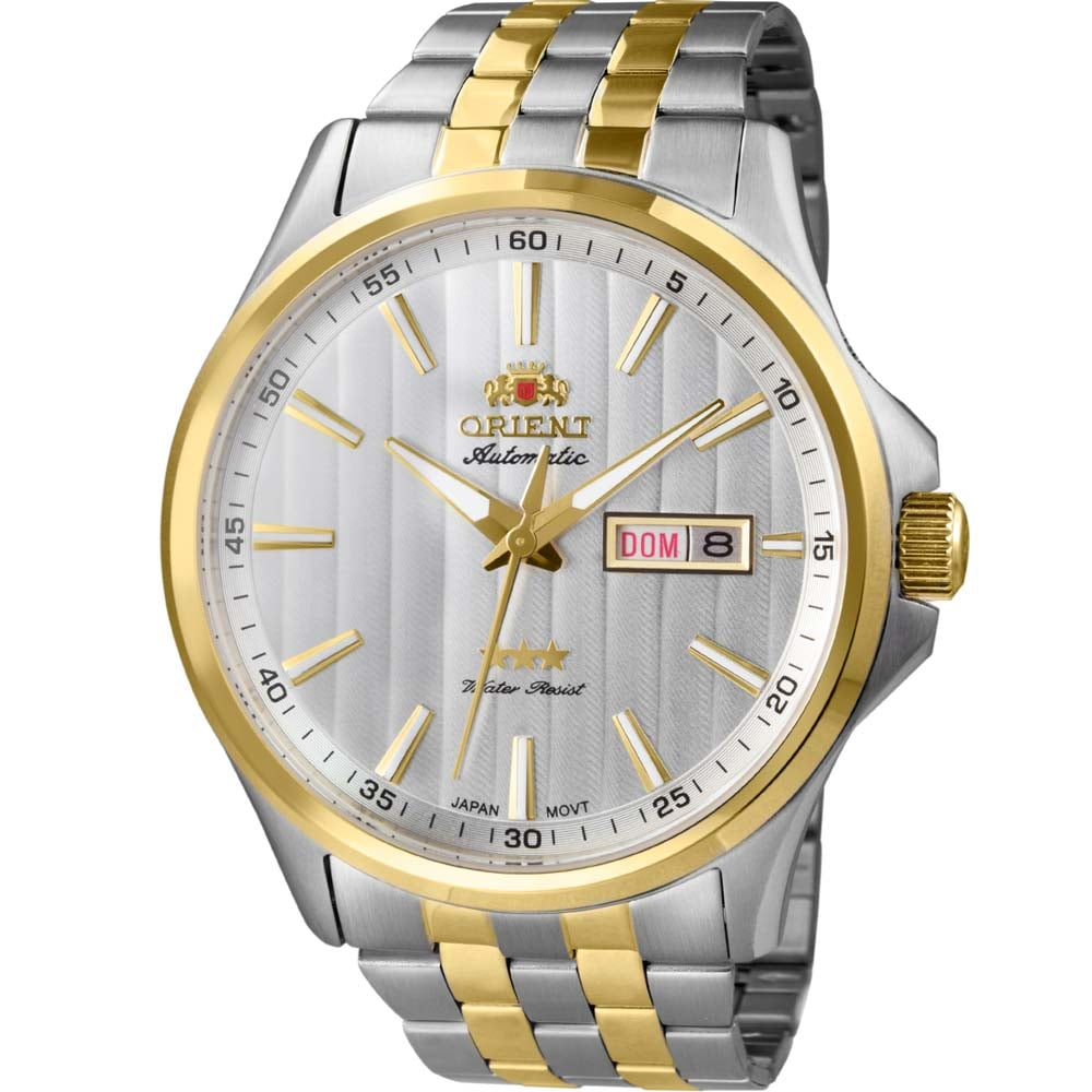 Relógio Orient Masculino Automático Três Estrelas 469TT043FS1SK Relógio Orient Masculino Automático Três Estrelas 469TT043FS1SK