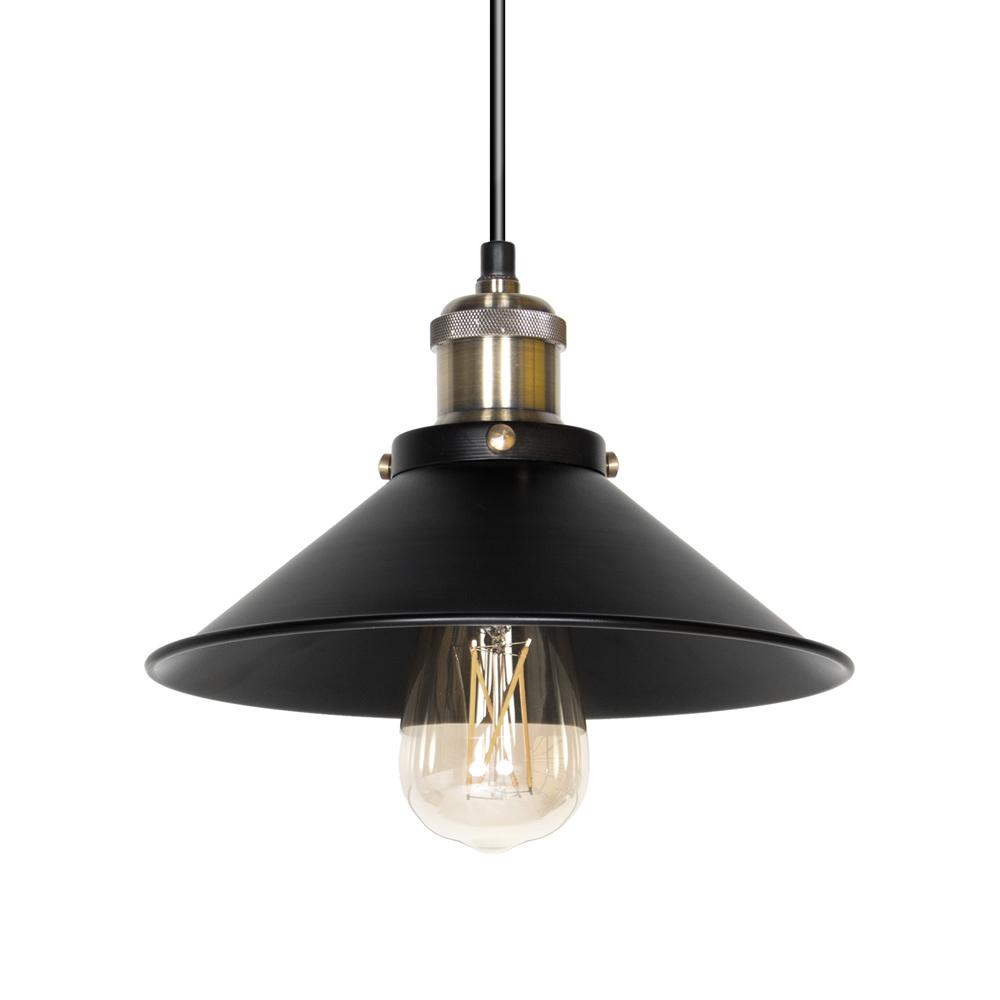 Luminária pendente Loft Hat Chapéu Retro Luminária pendente Loft Hat Chapéu Retro
