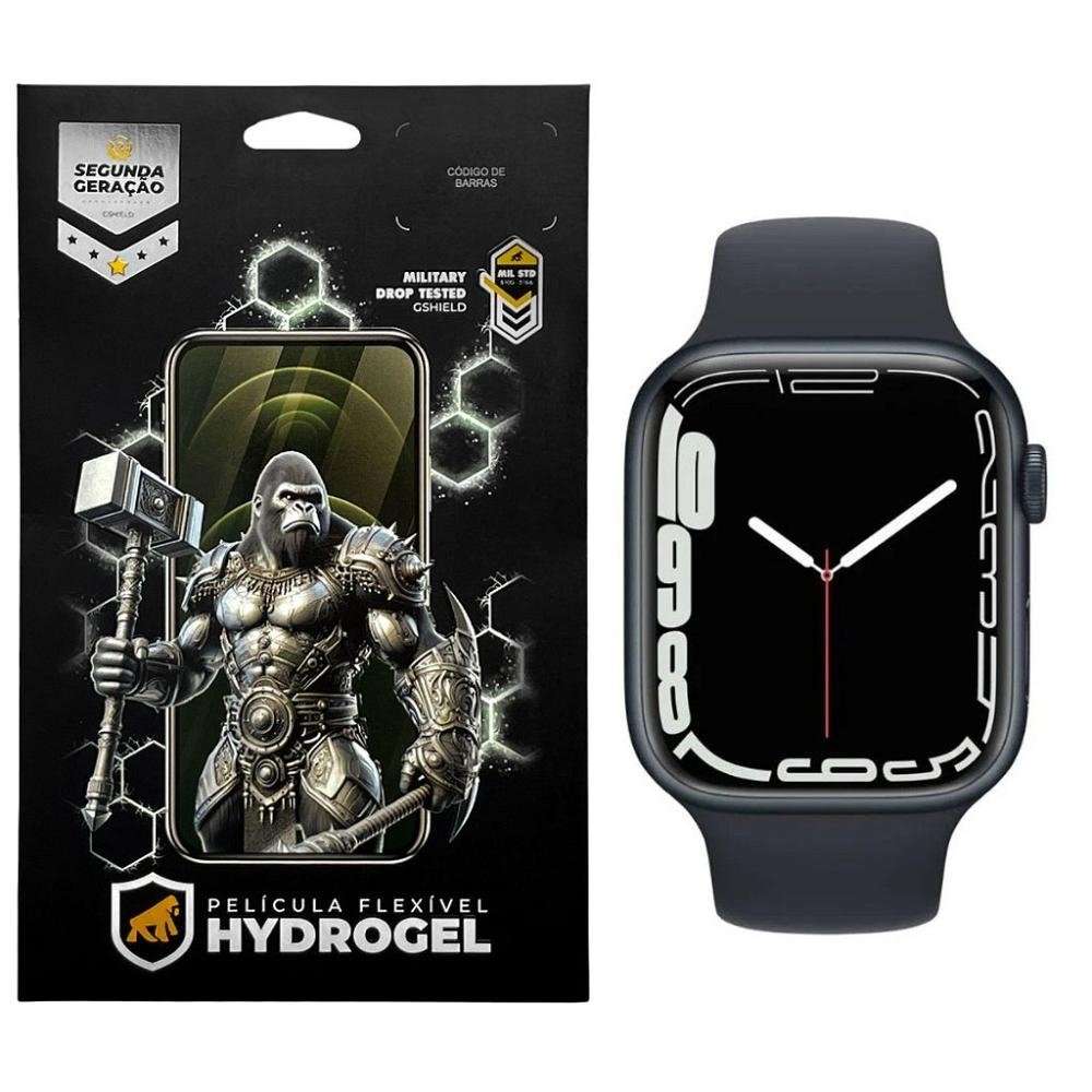 Pelicula para Apple Watch Series 7 41mm - Hydrogel HD - Gshield Pelicula para Apple Watch Series 7 41mm - Hydrogel HD - Gshield