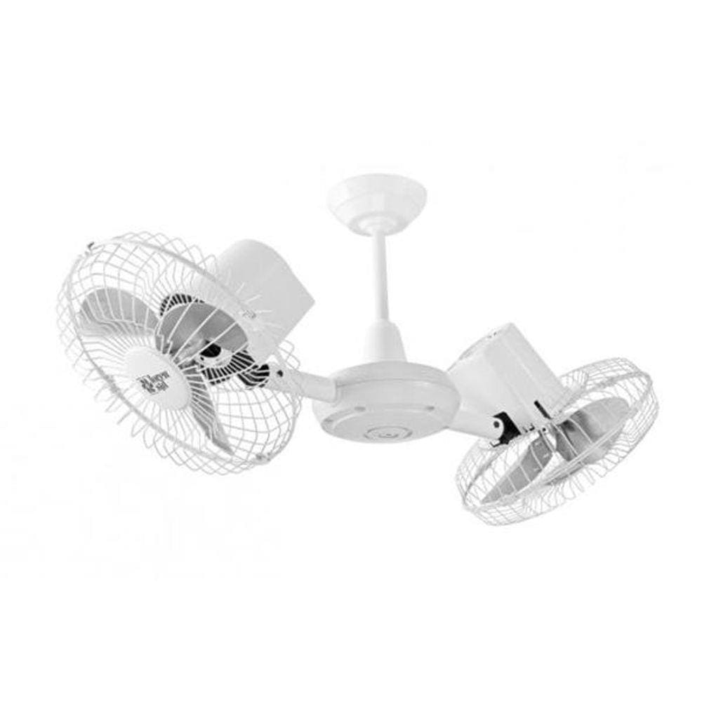 Ventilador De Teto Gemini M40 Branco com Grade Branca - 220V - LorenSid