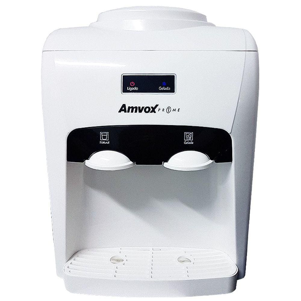 Bebedouro Refrigerado Eletrônico Bivolt Água Gelada Natural Garrafão Galão Amvox ABB 240 Branco Bebedouro Refrigerado Eletrônico Bivolt Água Gelada Natural Garrafão Galão Amvox ABB 240 Branco