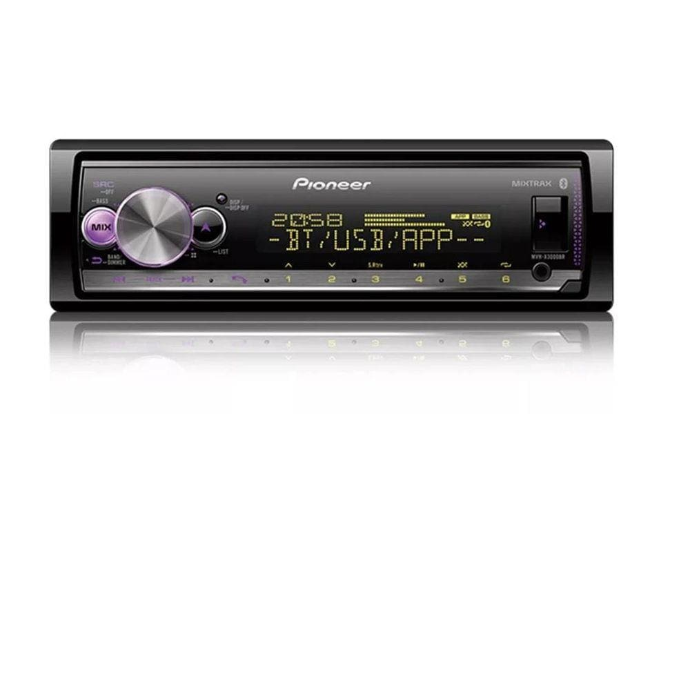 Auto Radio Pioneer Usb Mvh-X3000 Alta Potencia Smart Sync Auto Radio Pioneer Usb Mvh-X3000 Alta Potencia Smart Sync