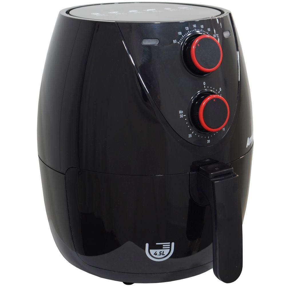 Fritadeira Elétrica Air Fryer Amvox ARF1205 4,5L Preta - 220V - 220V Fritadeira Elétrica Air Fryer Amvox ARF1205 4,5L Preta - 220V - 220V