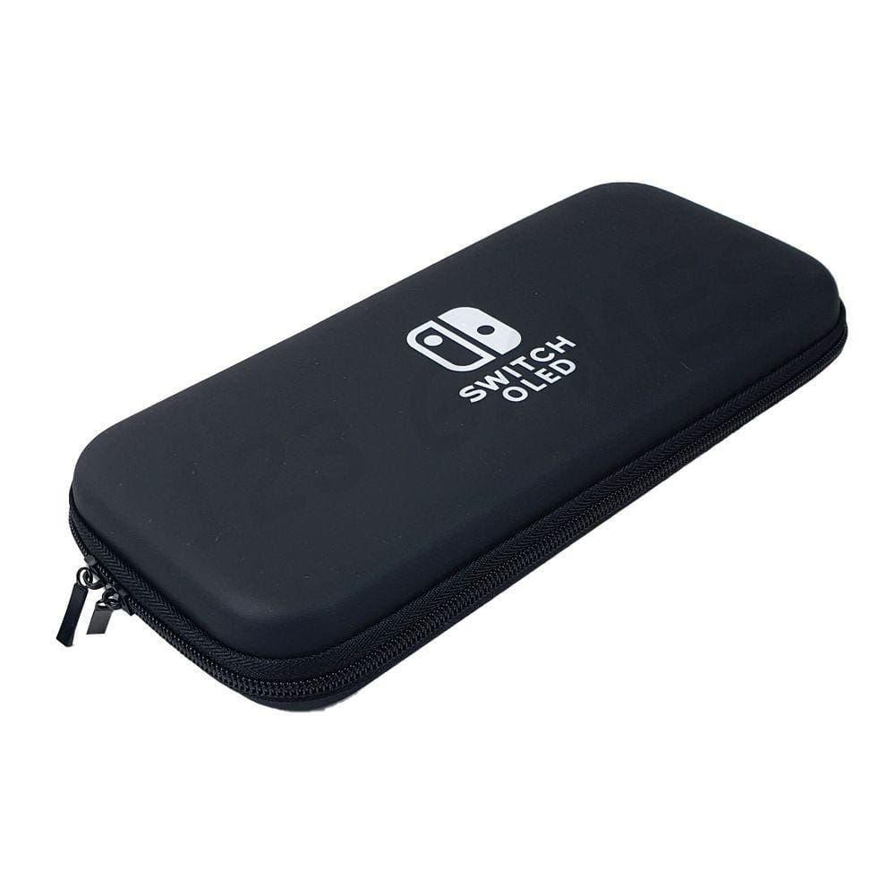 Case Nintendo Switch Oled Bolsa Estojo Proteção Viagem - Cor: Preta