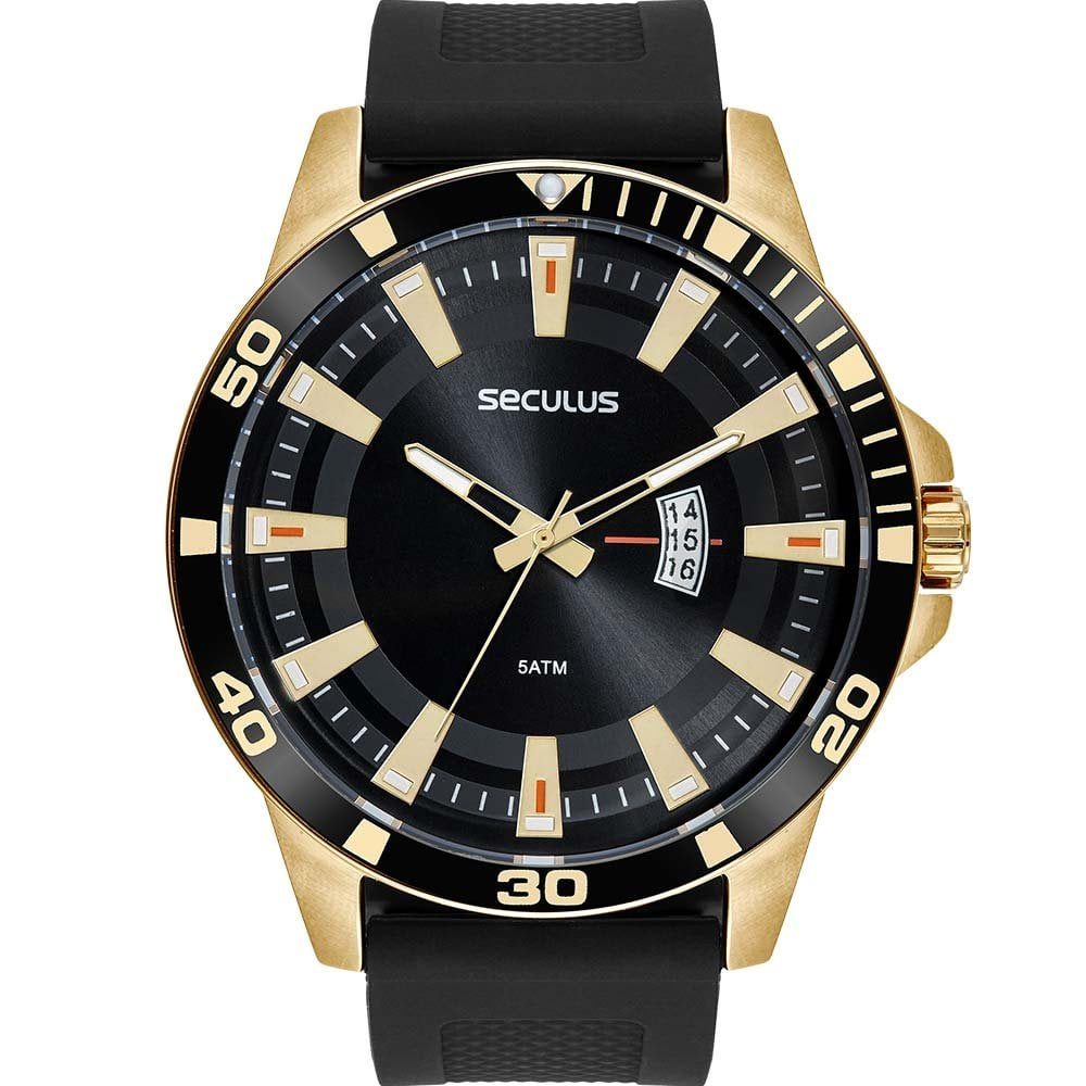 Relógio Seculus Masculino 44226GPSVDU3 Relógio Seculus Masculino 44226GPSVDU3