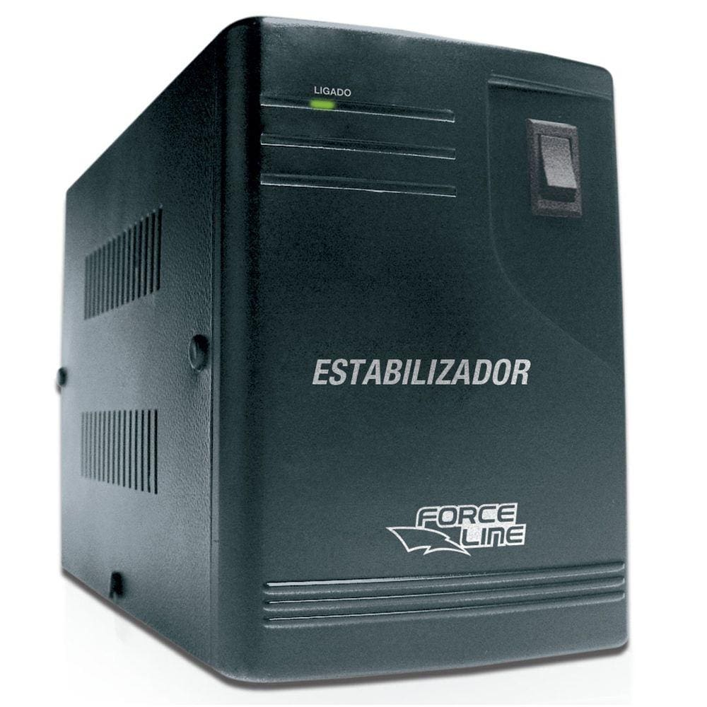 Estabilizador para Eletrodomésticos Bivolt 3000VA - Force Line Estabilizador para Eletrodomésticos Bivolt 3000VA - Force Line