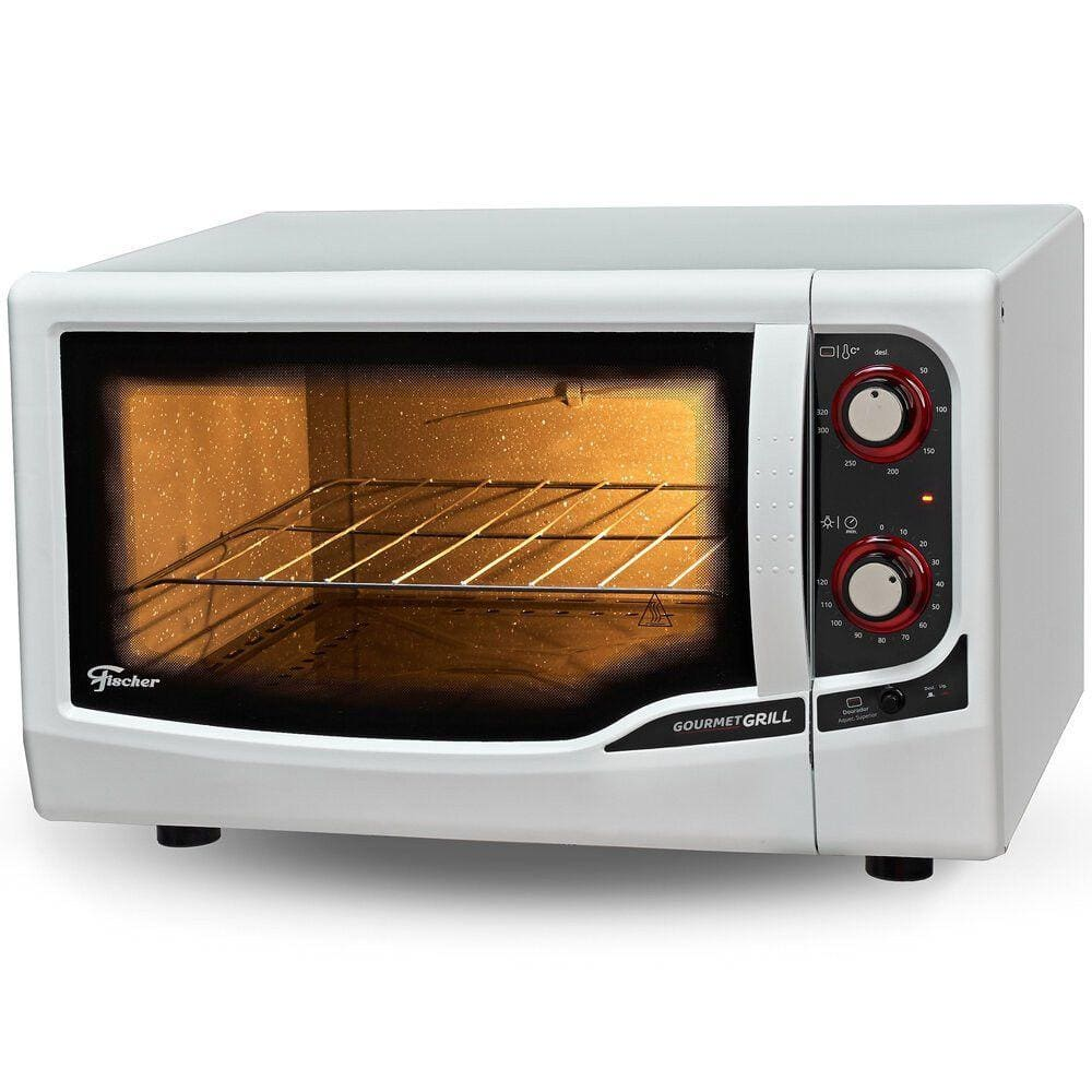 Forno Elétrico Gourmet Grill Autolimpante 44 Litros Fischer - 110V Forno Elétrico Gourmet Grill Autolimpante 44 Litros Fischer - 110V