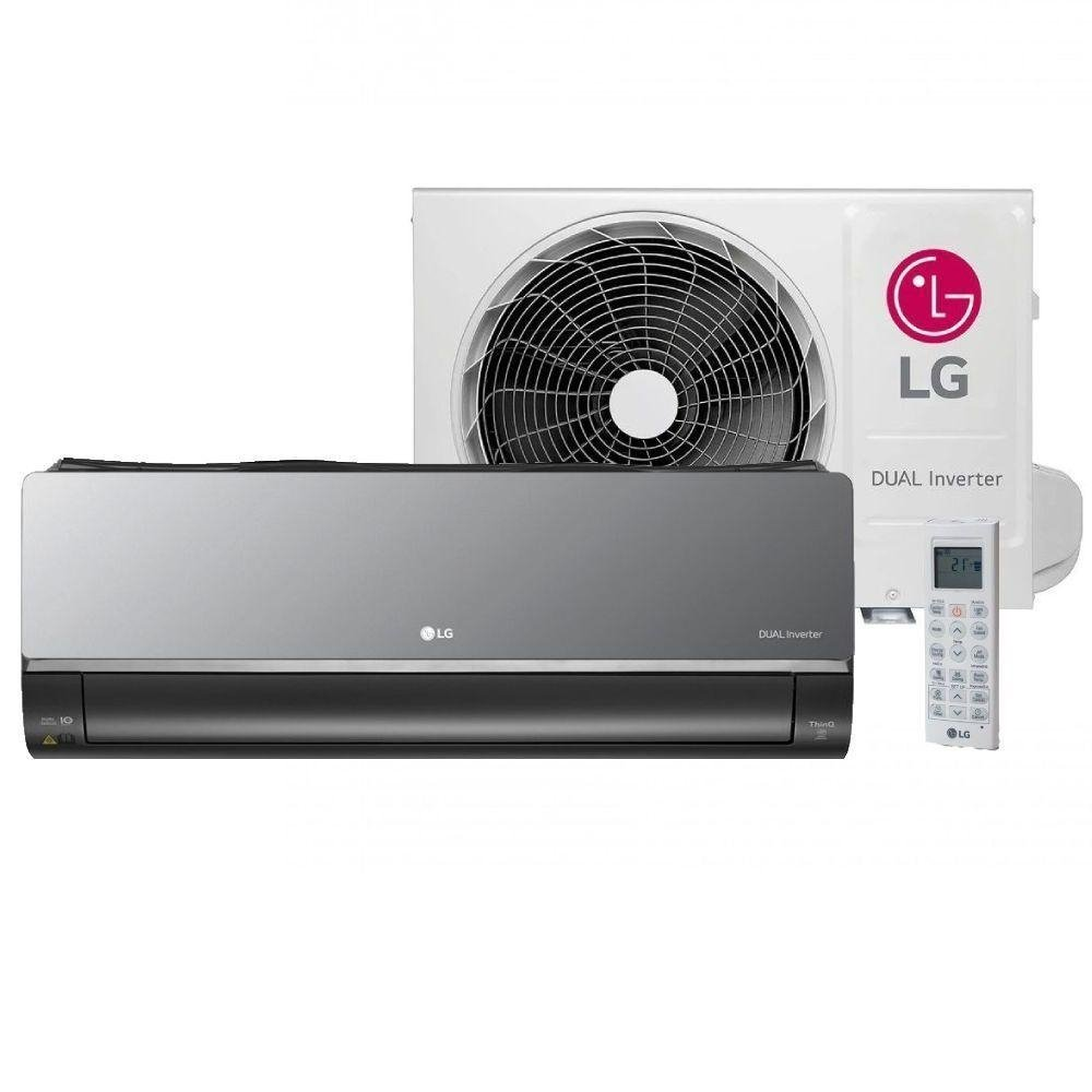 Ar-Condicionado LG DUAL Inverter Voice +AI ARTCOOL 18.000 BTU Quente- Frio 220V - S3-W18KL Ar-Condicionado LG DUAL Inverter Voice +AI ARTCOOL 18.000 BTU Quente- Frio 220V - S3-W18KL
