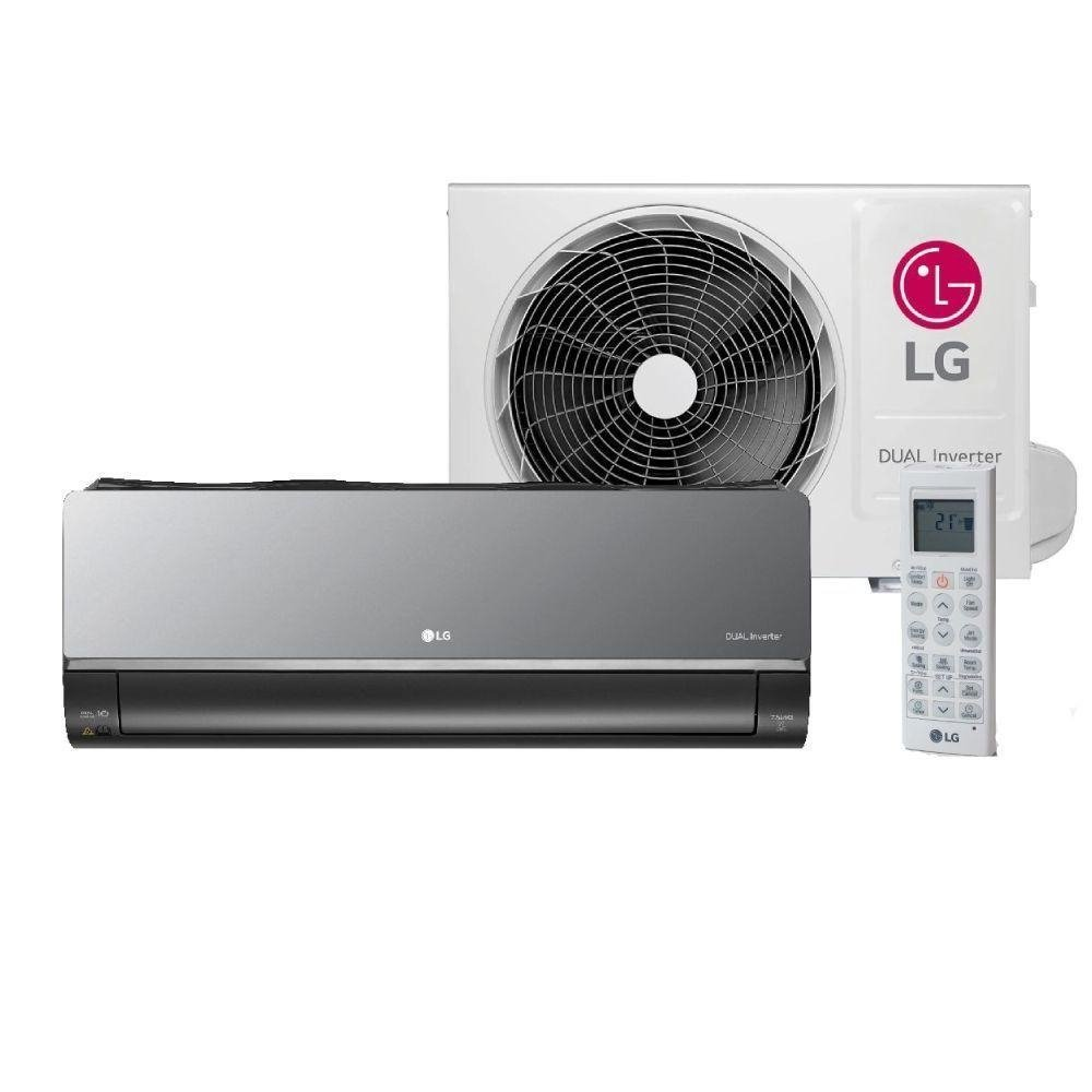Ar-Condicionado LG DUAL Inverter Voice +AI ARTCOOL 12.000 BTU Quente-Frio 220V - S3-W12JA
