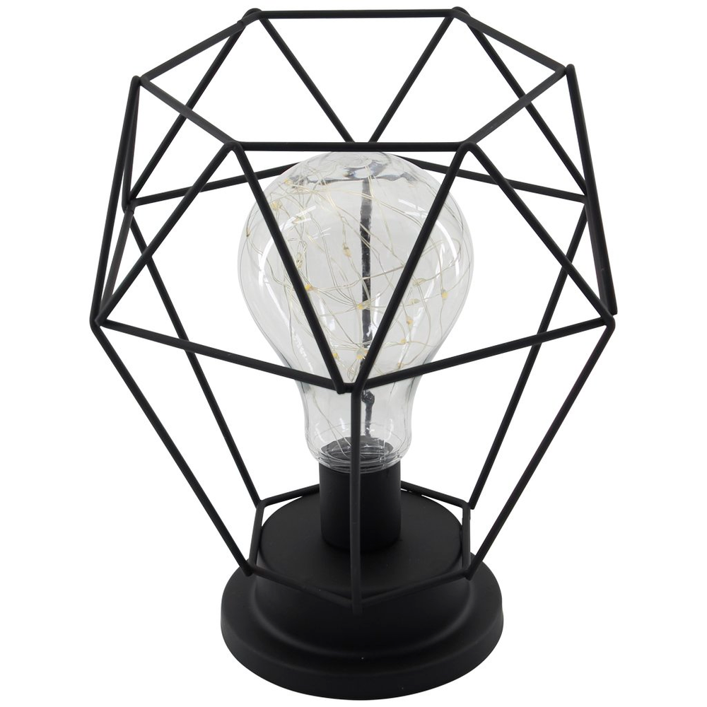 Luminária Vintage Decoração Industrial Luz De Led Amarela Luminária Vintage Decoração Industrial Luz De Led Amarela