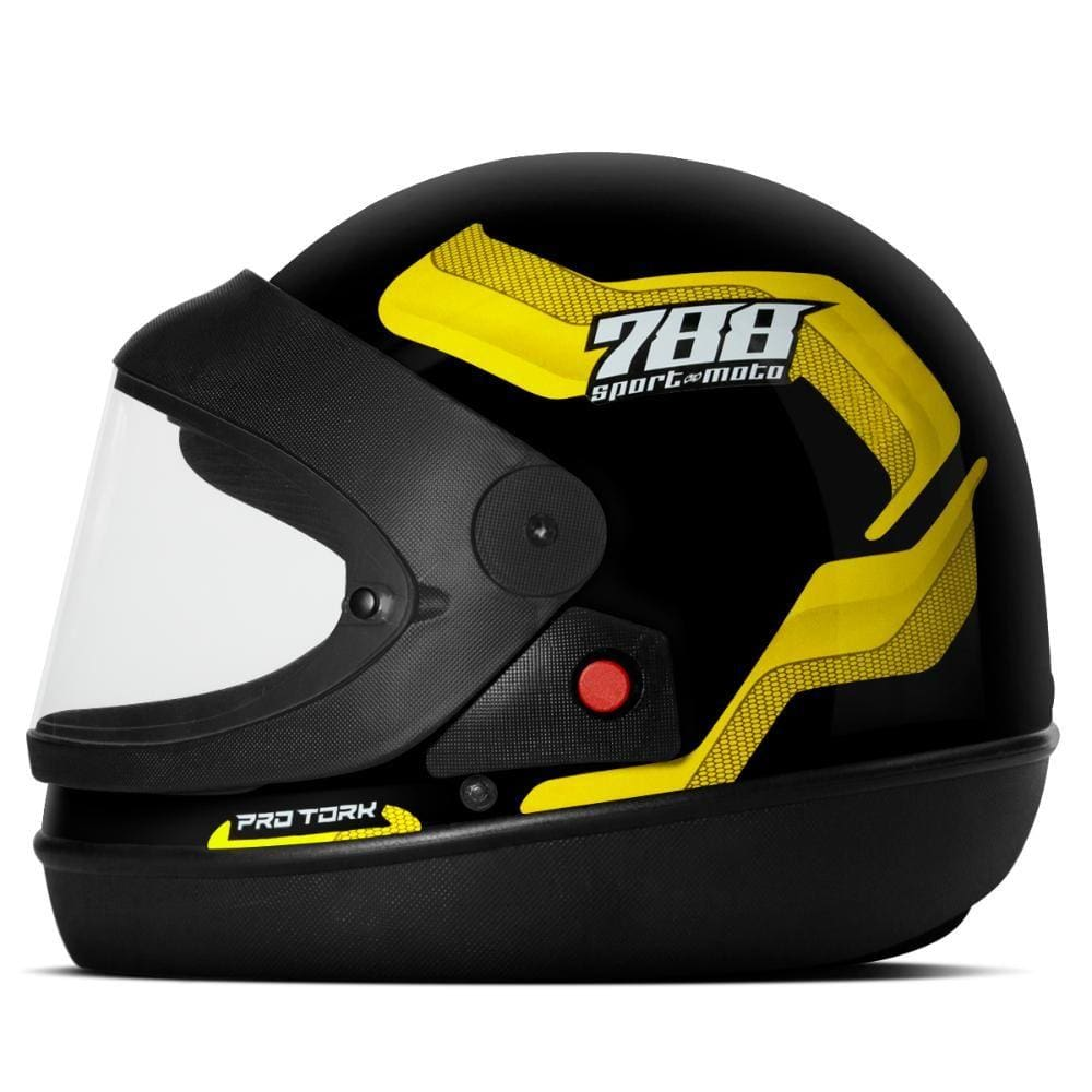 Capacete Moto Automático Pro Tork Sport Moto 788 - 56 Capacete Moto Automático Pro Tork Sport Moto 788 - 56