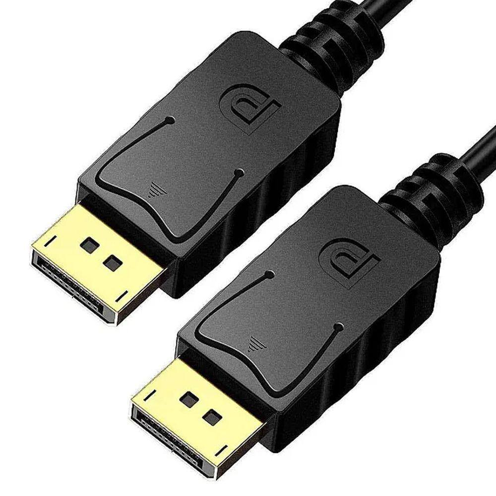 Cabo Displayport Com Trava 1.2 Macho De 1,80 Metros Mag Cabo Displayport Com Trava 1.2 Macho De 1,80 Metros Mag