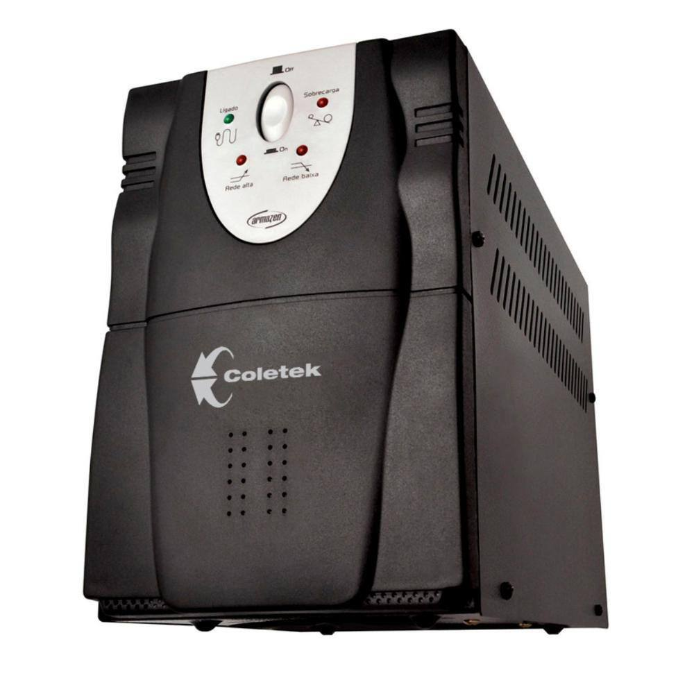 Estabilizador 3200VA Coletek - Bivolt Automatico - 4T-10A 2T-20A Estabilizador 3200VA Coletek - Bivolt Automatico - 4T-10A 2T-20A