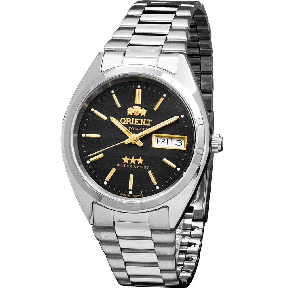 Relógio Orient Masculino Automático Três Estrelas 469WA3NHP1SX Relógio Orient Masculino Automático Três Estrelas 469WA3NHP1SX