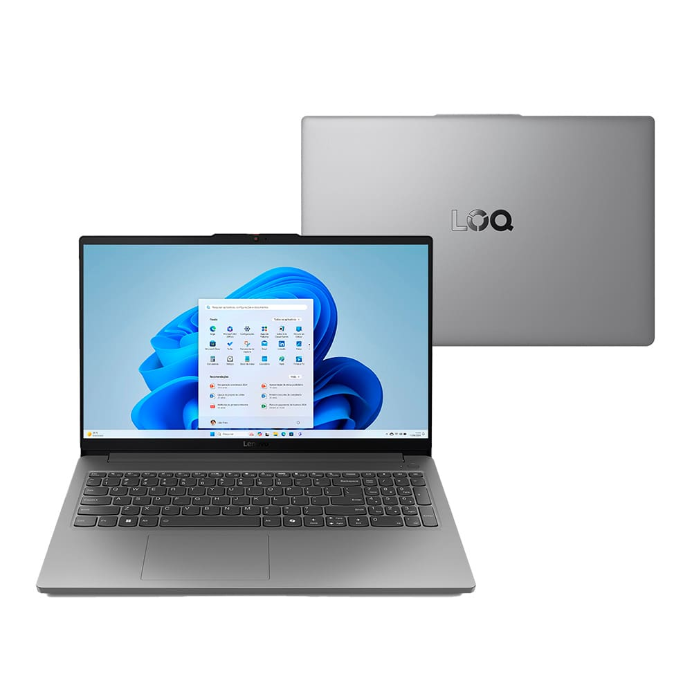 Notebook Gamer Lenovo LOQ-e Intel Core i5 12° Geração, 16GB RAM, 512GB SSD, GeForce RTX 3050 6GB, Tela Full HD 15.6" 144Hz e Windows 11 - 83ME0007BR Notebook Gamer Lenovo LOQ-e Intel Core i5 12° Geração, 16GB RAM, 512GB SSD, GeForce RTX 3050 6GB, Tela Full HD 15.6" 144Hz e Windows 11 - 83ME0007BR