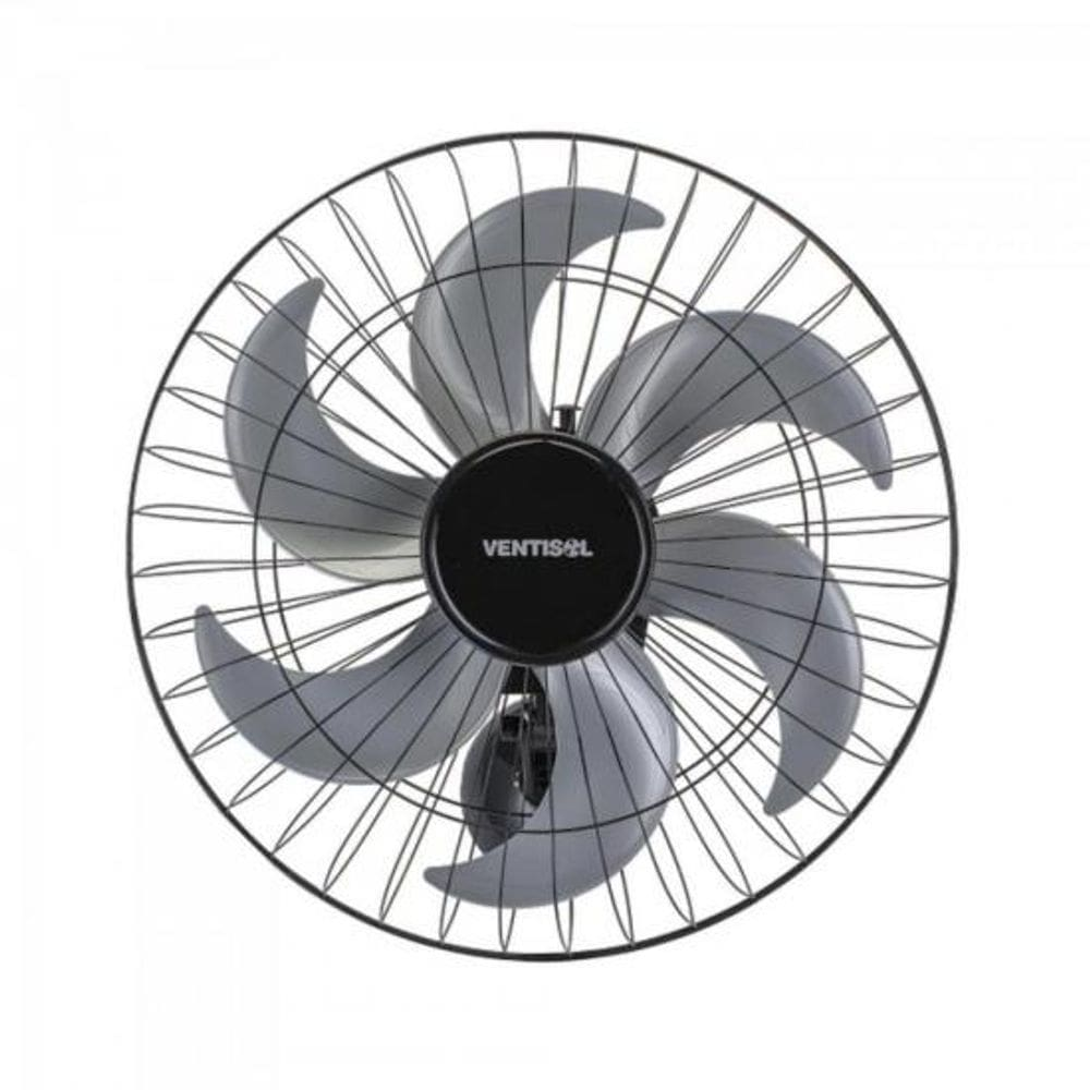 Ventilador de Parede 6 Pás Steel 50cm 200W - Ventisol - Bivolt Ventilador de Parede 6 Pás Steel 50cm 200W - Ventisol - Bivolt