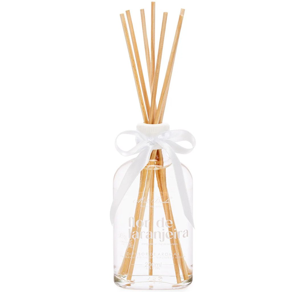 Difusor de Aromas Excellence Mels Brushes 200mL Flor de Laranjeira Difusor de Aromas Excellence Mels Brushes 200mL Flor de Laranjeira