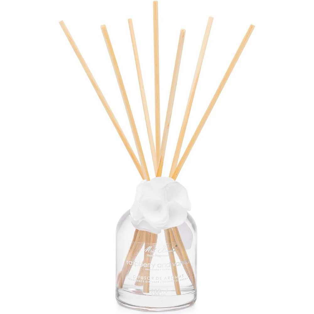 Difusor de Aromas Luxo Mels Brushes 200mL Raspberry e Vanilla Difusor de Aromas Luxo Mels Brushes 200mL Raspberry e Vanilla