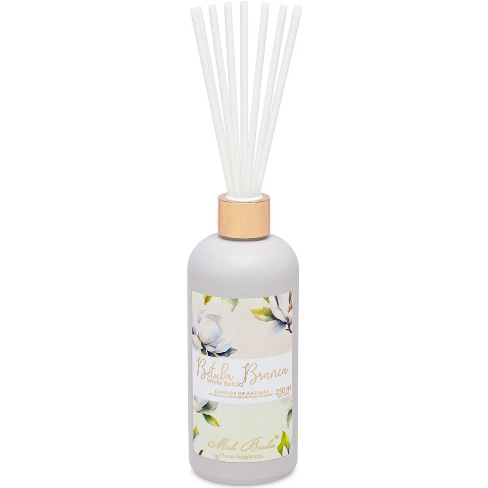 Difusor de Aromas Equilíbrio Mels Brushes 250mL Bétula Branca Difusor de Aromas Equilíbrio Mels Brushes 250mL Bétula Branca
