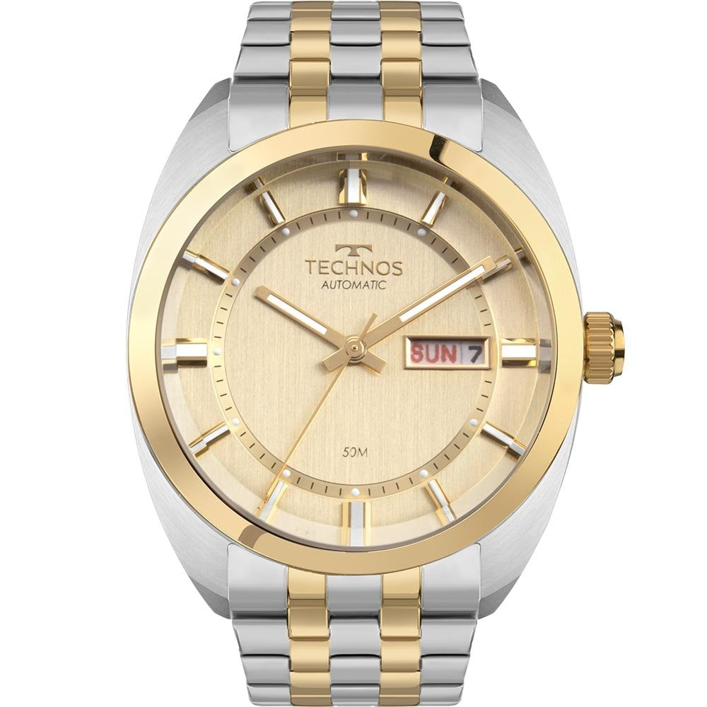 Relógio Technos Masculino Classic Automático 8205OU/1X Relógio Technos Masculino Classic Automático 8205OU/1X