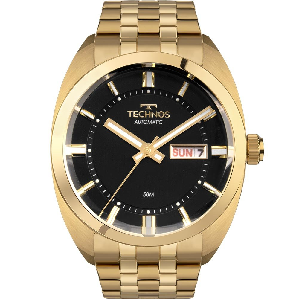 Relógio Technos Masculino Classic Automático 8205OR/1P Relógio Technos Masculino Classic Automático 8205OR/1P
