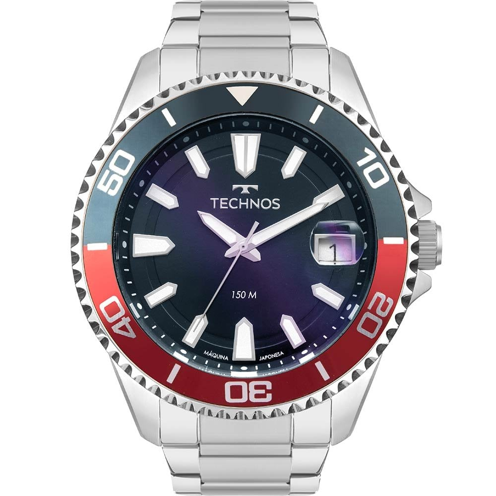 Relógio Technos Masculino Performance Acqua 2415EJ/1A Relógio Technos Masculino Performance Acqua 2415EJ/1A