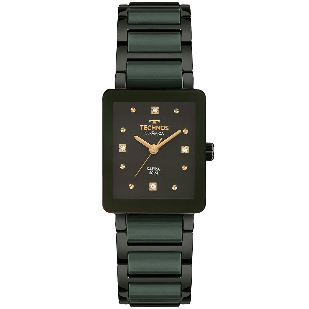 Relógio Technos Feminino Elegance Ceramic 2035NCR/2V Relógio Technos Feminino Elegance Ceramic 2035NCR/2V